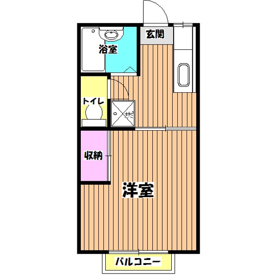 【間取り】 | 第一ジィスクハイツ