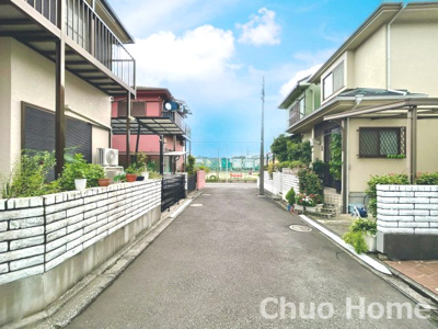 【前面道路含む現地写真】 | 葛飾区西水元5丁目中古住宅 | 全面道路