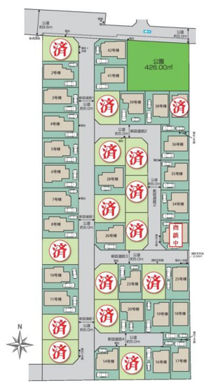 【区画図】 | 東久留米市前沢３丁目　新築戸建て　１０号棟 | 東久留米市前沢に全42棟の新しい街ができます！