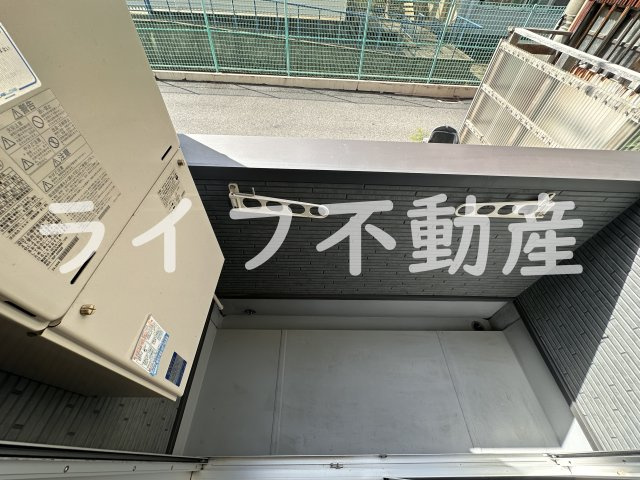 SkyGrace花園のバルコニー