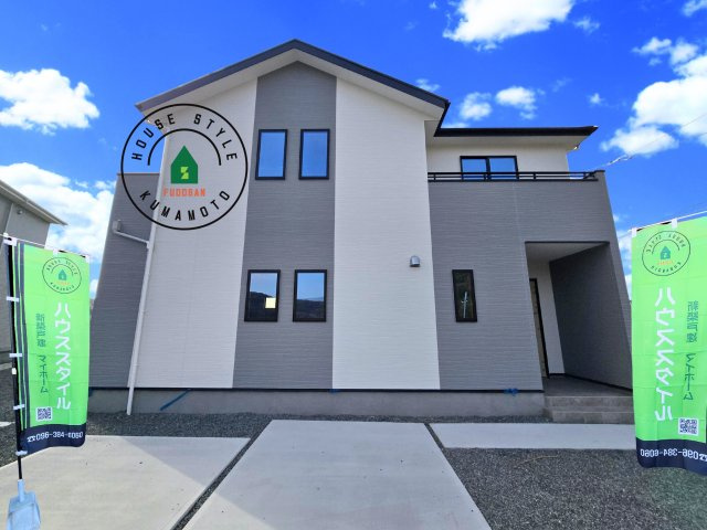 菊池郡大津町大字町第10‐2棟(1号棟)の完成予想図|外観も気になるポイント