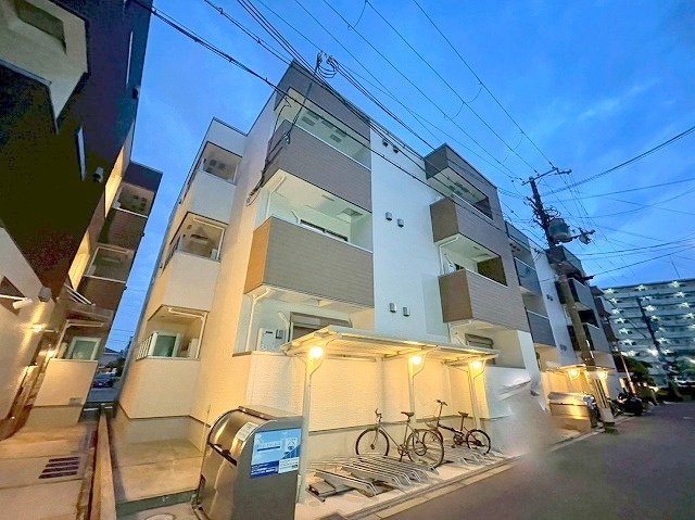 フジパレス豊里中央公園Ⅱ番館の外観