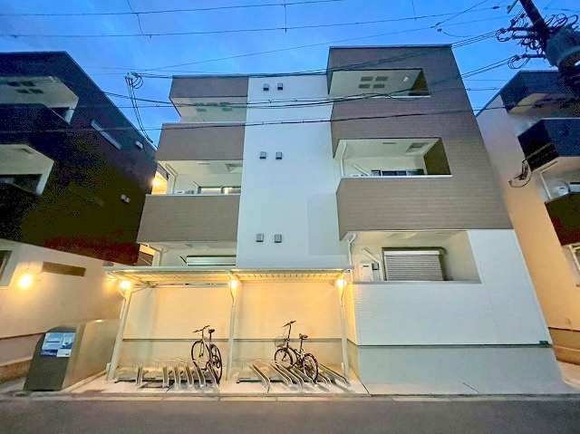 フジパレス豊里中央公園Ⅱ番館の外観