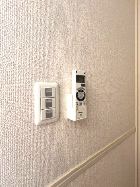 メゾン・シュシュの設備|照明のリモコンとスイッチです