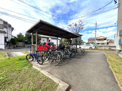 メゾン・シュシュのその他共用部分|駐輪場です