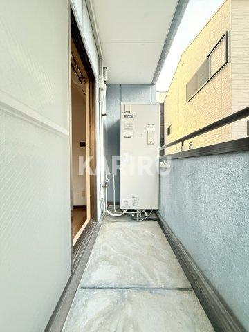 スカイハイツITOのバルコニー