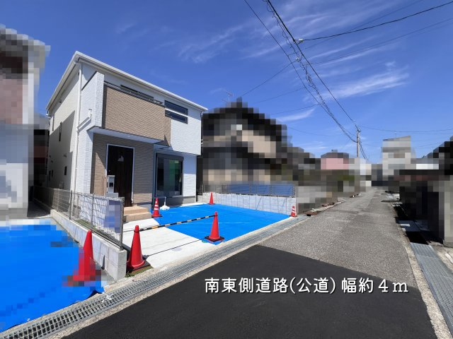 【前面道路含む現地写真】 | 高知市介良/２号棟