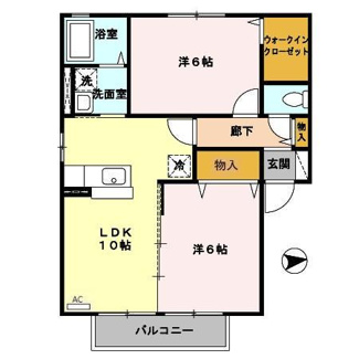 【間取り】 | モアリエⅡ号館