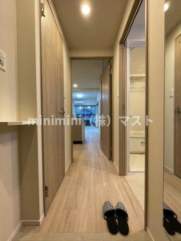 スプランディッド駒川中野駅前の玄関