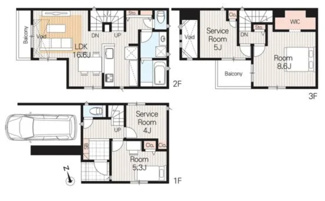  | 【名古屋市南区桜台2丁目7-19新築戸建4号棟】✨️仲介手数料無料✨️桜小学校・桜田中学校