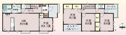 【間取り】 | 建物面積107.64㎡　全居室南向き♪シューズインクローク・各部屋収納付きで便利です！インナーバルコニーなので急な雨でもお洗濯物も安心です。