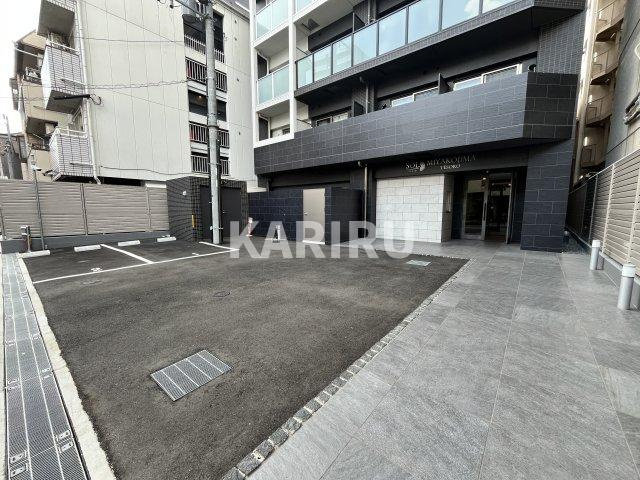 ソルテラス都島テソロの駐車場