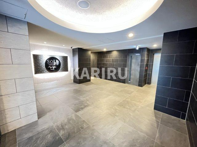 ソルテラス都島テソロのロビー