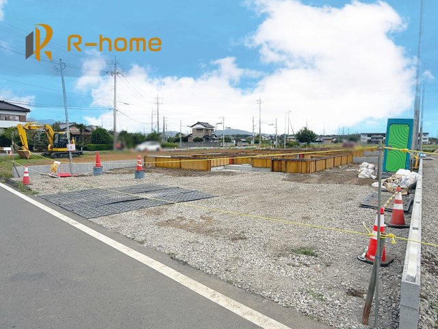 つくば市今鹿島9期　新築戸建て　1号棟の外観|ご予約を頂ければ、『平日』はもちろん『早朝』や『夜間』もご見学可能です♪お気軽にお申し付けください♪