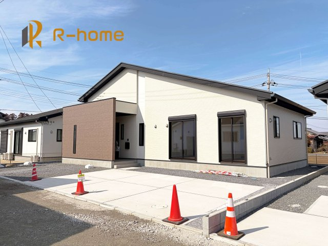 つくば市今鹿島9期　新築戸建て　2号棟の外観|ご予約を頂ければ、『平日』はもちろん『早朝』や『夜間』もご見学可能です♪お気軽にお申し付けください♪