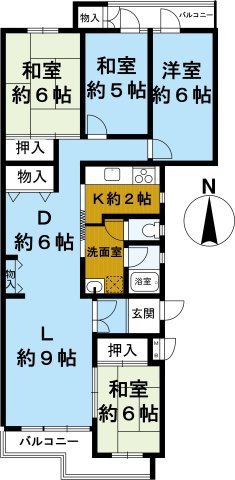 中落合第２住宅491号棟