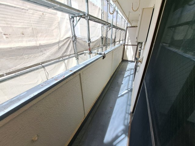 ハイツ南甲子園のバルコニー