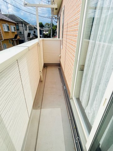 あきる野市平沢　オール電化付 中古戸建のバルコニー