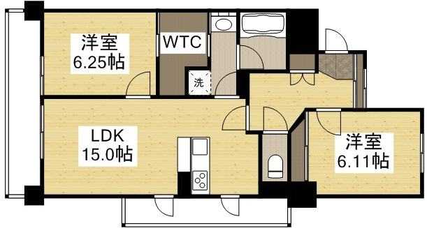 【間取り】 | カサ・セグーラ幸町