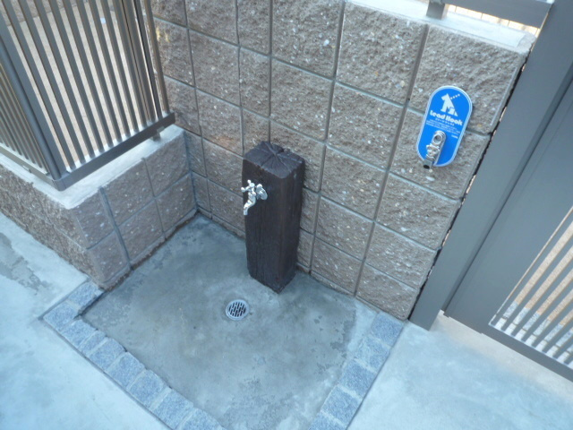 ＲＥＶＥＲＡＦＦＩＮＥのその他共用部分|★入居者専用のペット足洗い場があります★