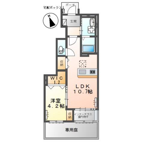 ルミナスＡの間取り