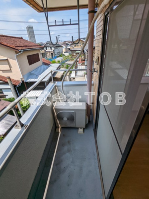 【バルコニー】 | ハローハイムⅡ | ※別号室参考写真