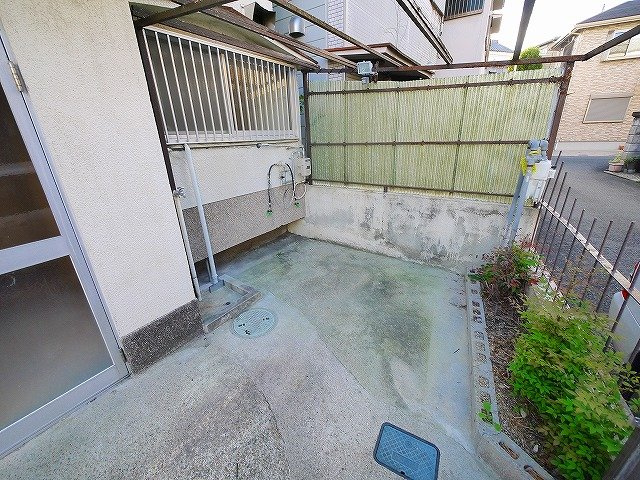 奈良県大和郡山市柳町　戸建の庭|お庭です