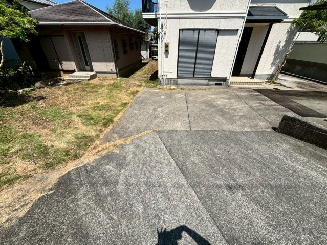 泉佐野市上之郷戸建（2棟）の庭|大和ハウスの軽量鉄骨造！
平家　平成14年建築　46.60㎡