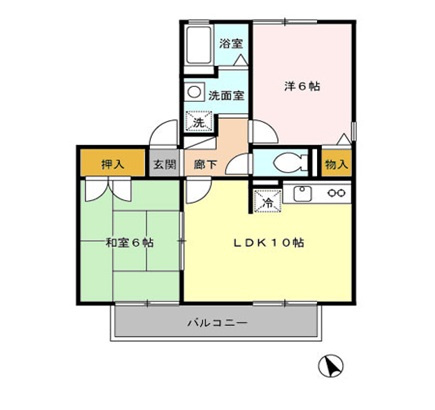 【間取り】 | ボナール杉本