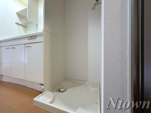 【設備】 | Stage本陣 | 洗濯機置き場です