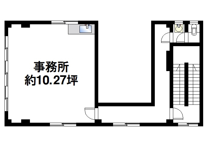 北和ビルの間取り