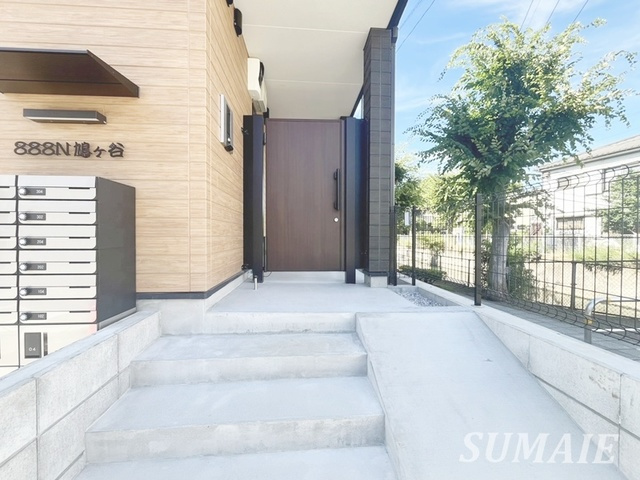888N鳩ヶ谷のエントランス|エントランスです！
