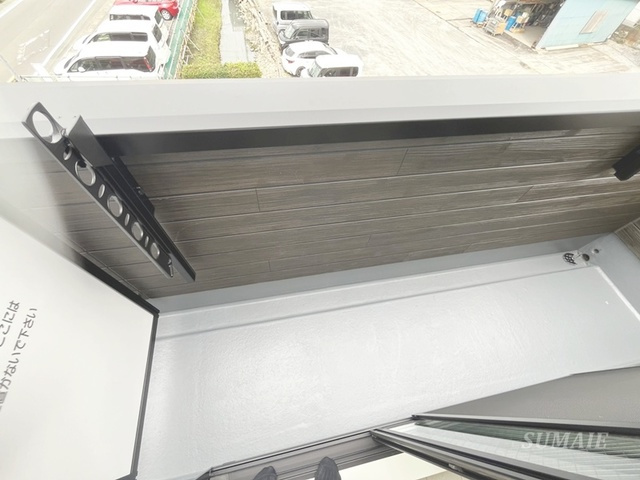 888N鳩ヶ谷のバルコニー|バルコニーです。