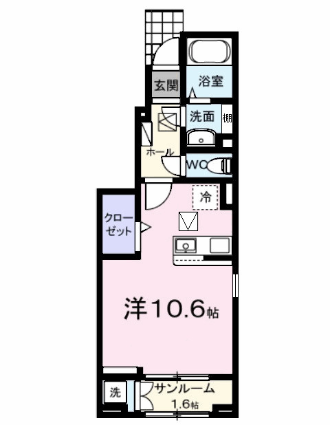 ヒルズ山王林の間取り