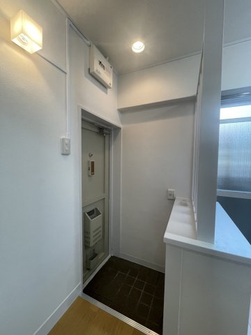 喜多ハイツの玄関