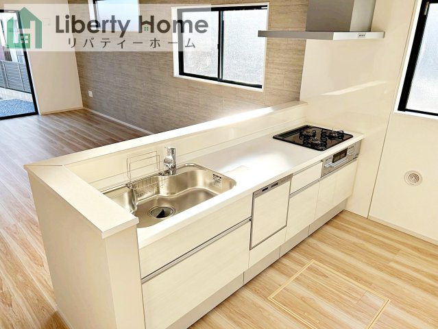 水戸市東台1期　新築戸建　1号棟のキッチン