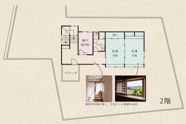 【間取り】 | K22083-上賀茂 | 2F