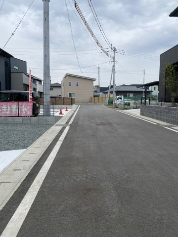【前面道路含む現地写真】 | タマタウン　菊陽南小西2号地