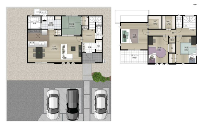 【間取り】 | タマタウン　菊陽南小西2号地 | ☆間取り図☆
