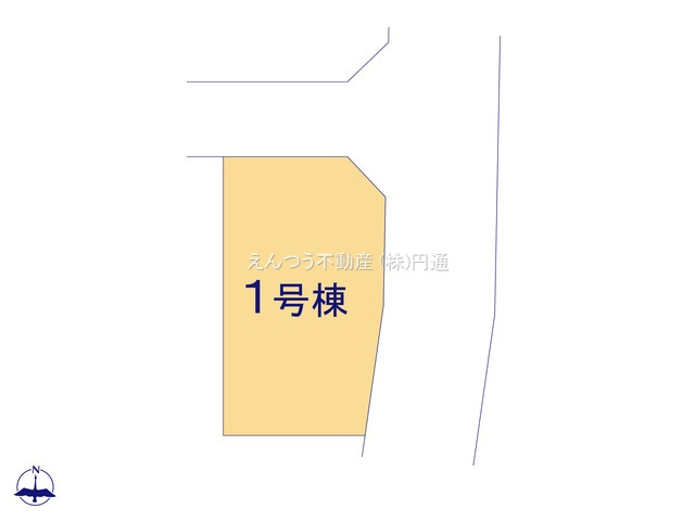 ブルーミングガーデン比良4丁目の区画図