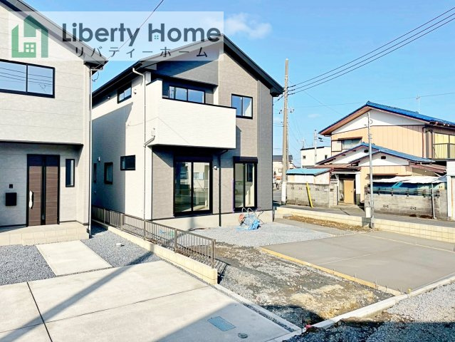 水戸市東台1期　新築戸建　3号棟の外観
