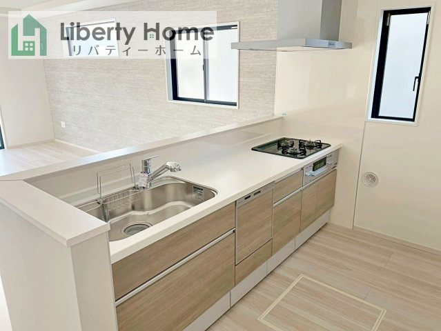 水戸市東台1期　新築戸建　3号棟のキッチン