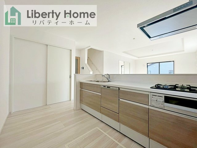 水戸市東台1期　新築戸建　3号棟のキッチン