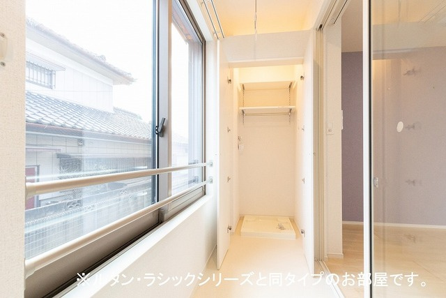 ヒルズ山王林のバルコニー