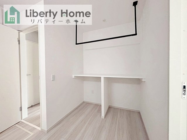 水戸市東台1期　新築戸建　2号棟のランドリースペース