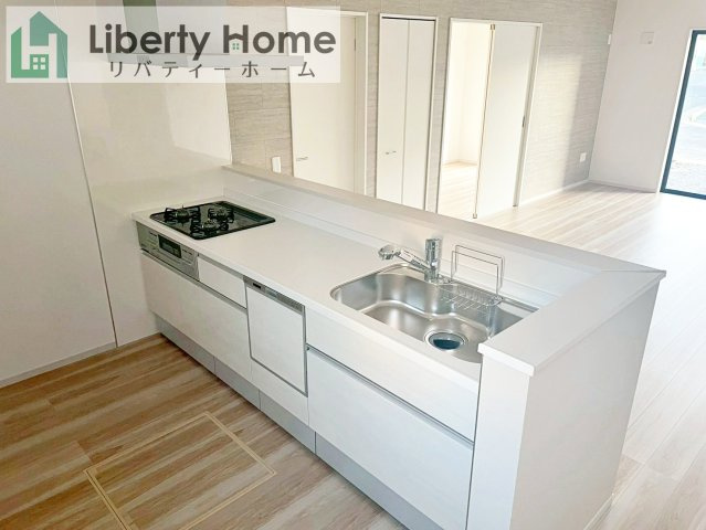 水戸市東台1期　新築戸建　5号棟のキッチン