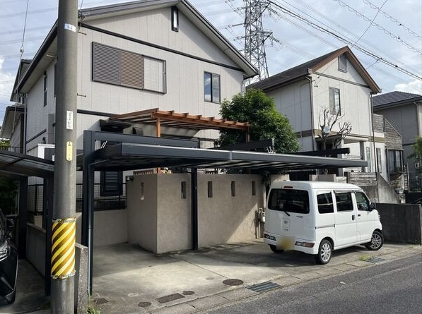 三好丘桜４丁目貸家の外観