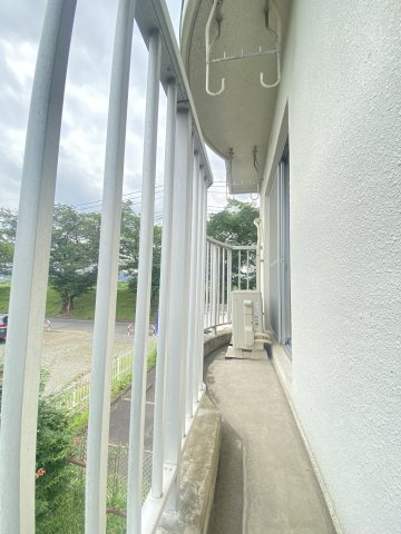グリーンパーク田園２号のバルコニー