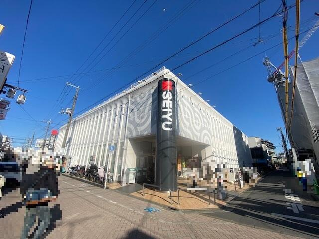 杉並区浜田山３丁目の中古一戸建の前面道路含む現地写真|西友浜田山店まで710m 