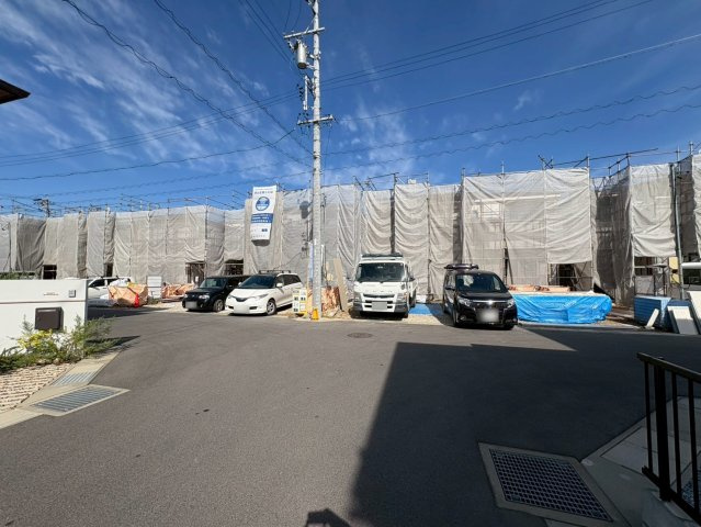 リーブルガーデン　岐阜市西鶉6丁目　全5区画分譲の外観|「現地（2025年10月29日）撮影」　
■全体写真　
■ヤマダ不動産　株式会社リライフ　